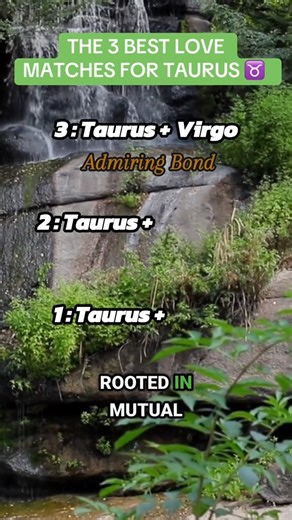 159K views · 1.9K reactions | The 3 best love matches for taurus zodiac sign #astrology #taurus #zodiac #zodiacsigns #taurus♉️ #taurusseason | Zodiac Magic | Facebook