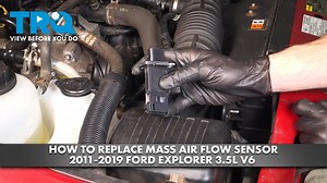 How to Replace Mass Air Flow Sensor 1998-2011 Ford Ranger 23L L4