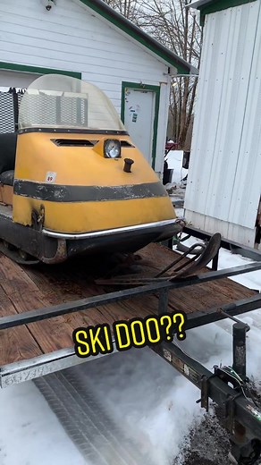 Vintage 1967 Ski-Doo Alpine Snowmobile Overview