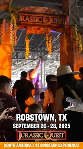 Experience Jurassic Quest in Robstown, TX — September 26th - 28th at the RMB Fairgrounds! 🦕 Meet baby dinosaurs 🔦 Dig for ancient fossils 🦖 Ride a life-sized dinosaur 💫 Enjoy crafts, inflatables, and interactive fun for all ages 🚨 Tickets are going fast and may sell out! Don’t wait—grab yours before they go extinct: 👉 https://www.jurassicquest.com/events/FT9XYJ | Jurassic Quest