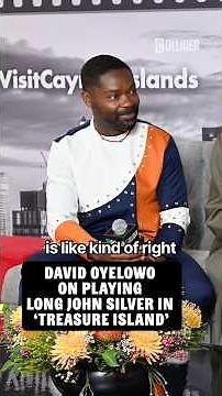 David Oyelowo On Playing Long John Silver In Treasure Island #tiff #davidoyelowo #treasureisland