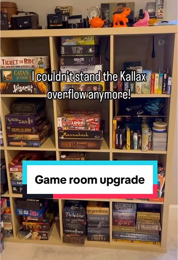 Game Room Upgrade: Transforming Board Game Storage