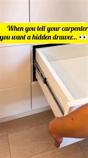 You asked for a hidden drawer... and he built pure carpentry magic! 👀✨ Watch this genius furniture design idea. #HiddenDrawer #SmartFurniture #CarpentryDesign #HomeDecorIdeas #FurnitureInspiration | Aluminium Glass Design