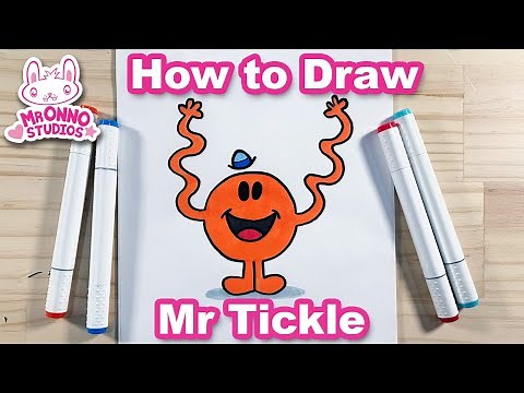 How to Draw Mr Tickle | Mr Men Character