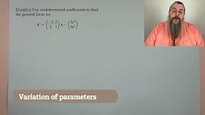 (DiffEQ, Fall 23) 23 - Variation of parameters for systems