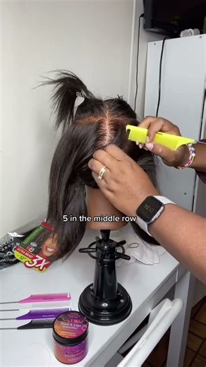 Parting for Jumbo Knotless or #coileray braids