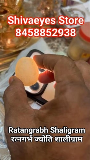 Shaligram | Jyoti Ratna Garbha Stone | ज्योति रत्न गर्भ स्टोन | To Buy : Call Now +91📳84-5885-2938