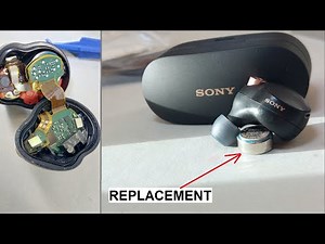 How to Replace Battery Sony WF Headphones DIY