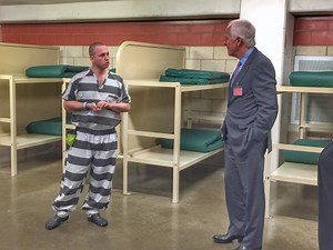Cornyn meets inmates inside Dallas County Jail