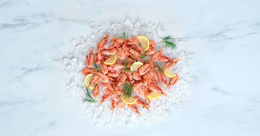 Norwegian cold-water prawns | Seafood from Norway