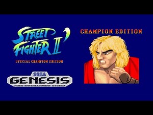 Street Fighter II': Special Champion Edition (Sega Genesis) - CE Ken [HD] | RetroGameUp
