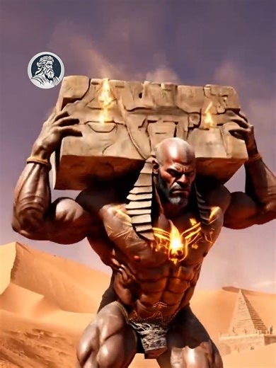 HOW THE PYRAMIDS WERE MADE #cadamitologia #fyp #ai #giants #egypt #desert #pyramids #alien