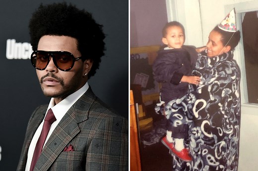 Who are The Weeknd's parents?