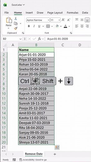 Manual Data Cleaning is Over — Automate in Seconds #excel #excelforbeginners #exceltips #tutorial