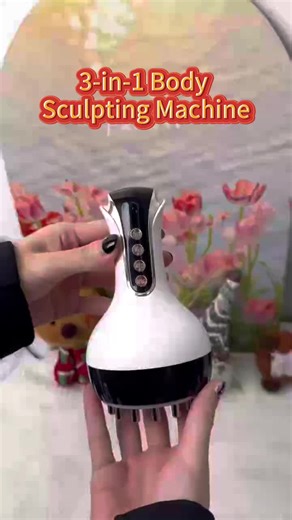 3-in-1 Body Sculpting Machine , Cellulite Massage Tool with vibration and heating modes, Electric Meridian Brush Gua Sha Instrument，Portable Handheld Massager Meridian Walking jar for Legs, Arms & Belly, Lymphatic Drainage Roller #3in1BodySculptingMachine #CelluliteMassageTool #ElectricGuaSha #VibrationHeatingMassager #MeridianBrush #LymphaticDrainageRoller #PortableHandheldMassager #CelluliteReduction #LymphaticDrainage #BodyContouring