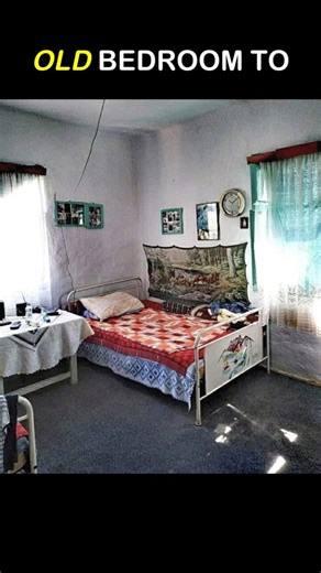 Old Bedroom ➝ Modern Bedroom | Wait for the End 😲 #viral #REDESIGN #INTERIOR #trending