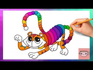 How To Draw Yarnabelle from Poppy Playtime | Easy Drawing Tutorial
