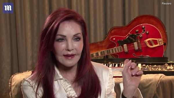 Priscilla Presley shows collection of Elvis' jewelry up for auction