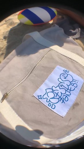 made myself a big bag for the beach ☀️ 🏖 ‼️🏄‍♂️