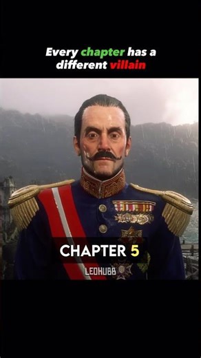 Every chapter has a different villain #rdr2 #arthurmorgan #rdr #villian #gaming #shorts