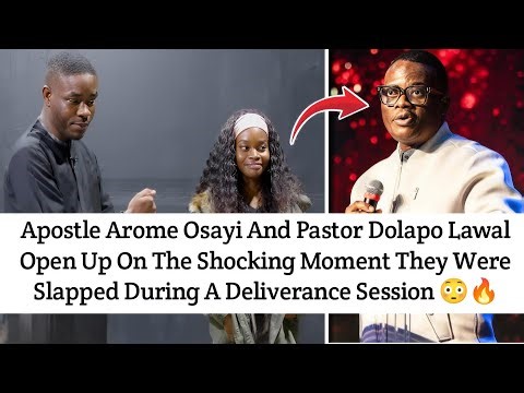 AP AROME OSAYI AND PST DOLAPO LAWAL SHARES THE MOMENT THEY WERE SLAPPED DURING A DELIVERANCE SESSION