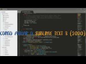 Como ativar o Sublime Text 3 2020 (serial/license key na descrição ↧↧↧)