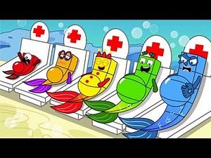 What Happened...Numberblocks's Family a Mermaid? - Numberblocks Funny Animation