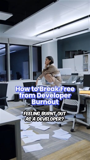3 Easy Ways to Beat Developer Burnout #short #burnout