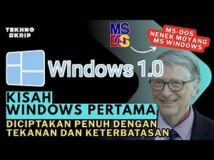 The Big Failure of WINDOWS 1.0 That Marked the Beginning of MICROSOFT's Dominance