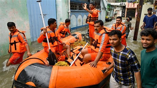 Rains highlights: IMD issues ‘red alert’ for Mumbai, adjoining districts in Maharashtra on Sunday