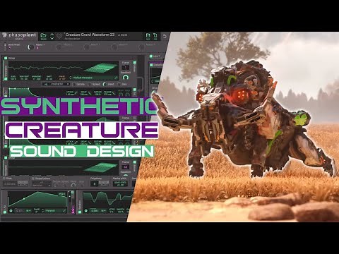 Creature Sound Design | How To Make A Synthetic Creature Sound Effect