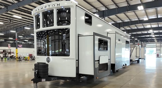 "This Is Huge!" Hampton Destination Trailer Is a Massive Family-Ready Villa With Wheels