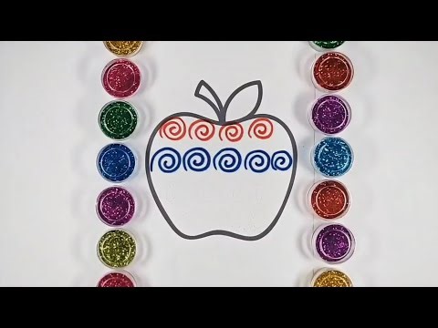 Spiral Tracing for Kids 🍎✨ | Pre Writing Skills | Easy Learning
