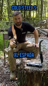 I did everything wrong in this video… I review the Cold Steel XL Espada | Calculated Survival