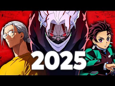 LES ANIMES qui sortent en 2025 !
