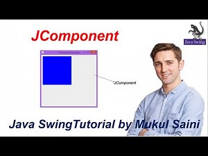 #57 Java Swing Tutorial | JComponent in java