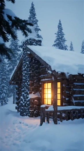 Snowstorm sounds ❄️ #naturesounds #snowsounds #snowasmr #winterambience