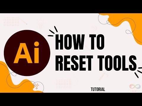 How to reset tools in Illustrator