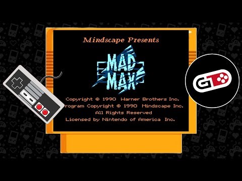 🕹️Mad Max (NES / 1990) FHD 60FPS Classic Post-Apocalyptic Action Gameplay