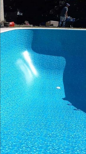 Beachglass Vinyl Pool Liner Installation