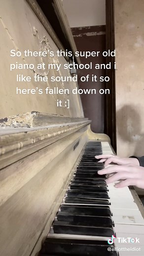 paino #fallendown #pianocover #nostalgiacore #nostalgia | fallen down piano