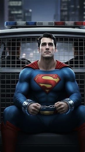 🚨 Superheroes in handcuffs. Part 1 #deadpool #Captain America #Superman #Spider-Man #marvel #DC