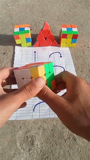 How to solve Rubik's cube on this situation (can your solved)#rubikscube#how #puzzle#ytshorts#viral