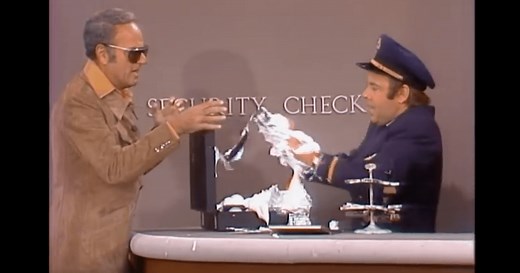 Tim Conway As A TSA Agent Is Too Funny For Harvey Korman to Handle
