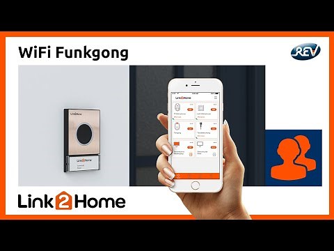 Link2Home WiFi Funkgong // WiFi Funkgong Edelstahl