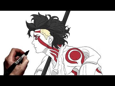 How To Draw Kawaki | Step By Step | Boruto TBV
