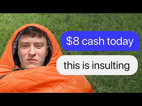 I Camped Using Only Facebook LOWBALLS
