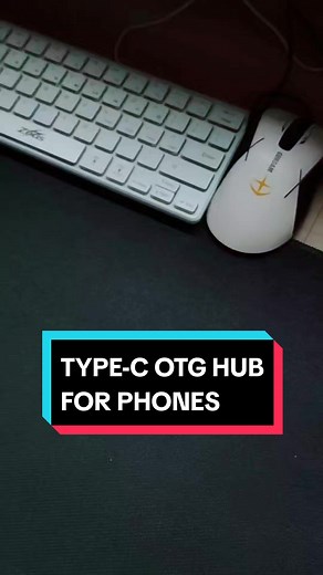 OTG WITH MULTI-HUB #otg #otgforandroid #otgforiphone #otghub #otgtypec