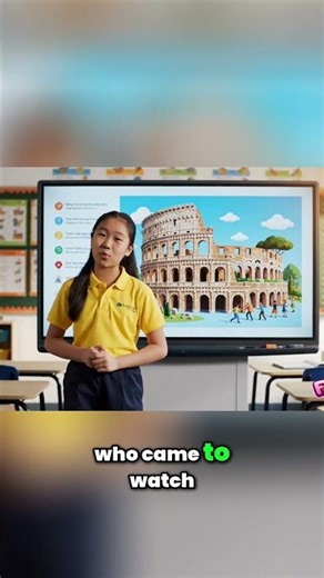 Ancient Rome’s Colosseum 🏛️ | Gladiators, Spectators & Epic Roman History for Kids #kidslearning