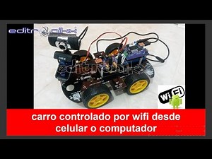 Car controlled by WIFI from a cell phone or computer (build it yourself)